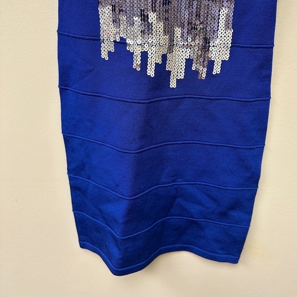 Bebe Blue Mini Dress - Picture 6 of 14